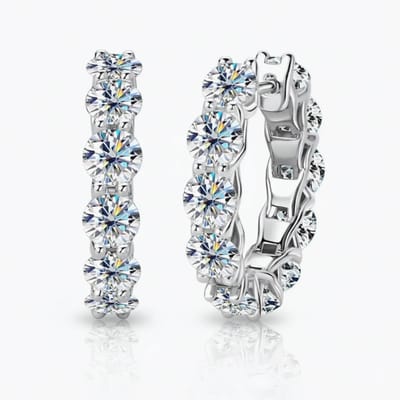 The Calira Hoop Øreringe