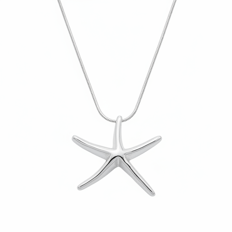 Agua Star Pendant Necklace