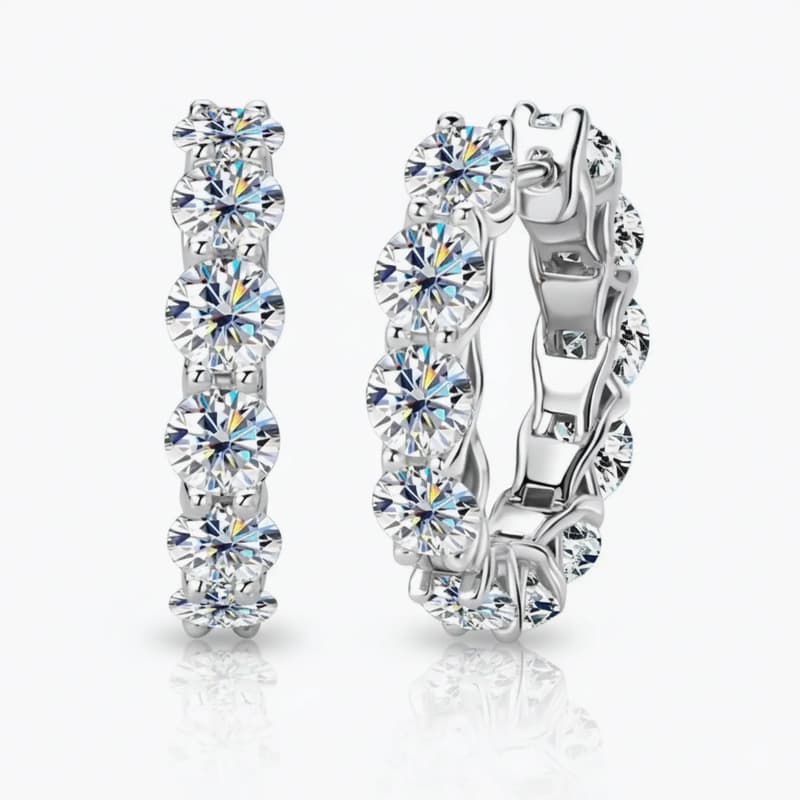 The Calira Hoop Øreringe